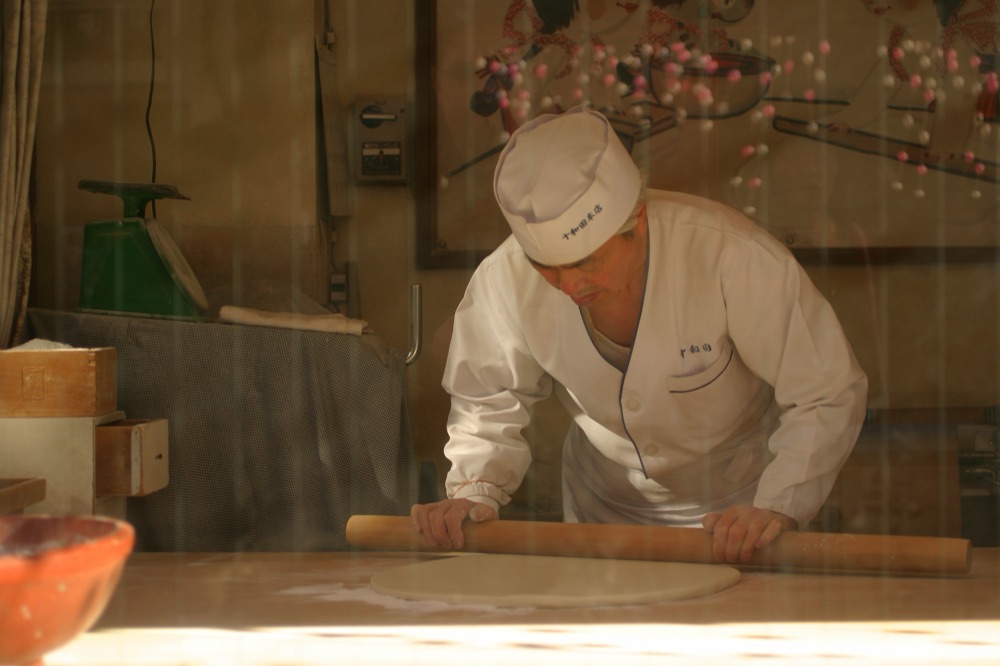 製麺の職人
